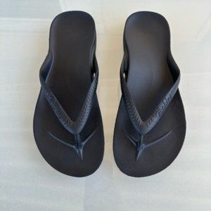 Archies Black Flip Flops